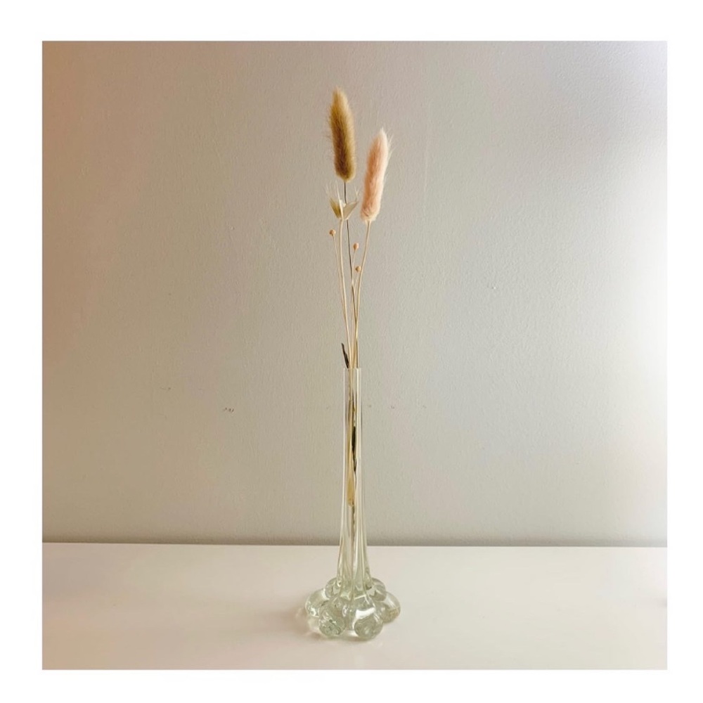 Vintage Glass Bud Vase